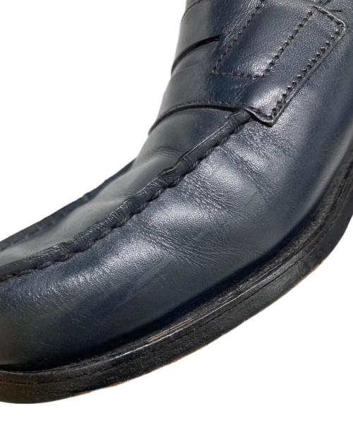 J.M.WESTON（ジェイエムウエストン）J.M.WESTON (ジェイエムウエストン) 180 SIGNATURE LOAFER ネイビー サイズ:5Dの古着・服飾アイテム