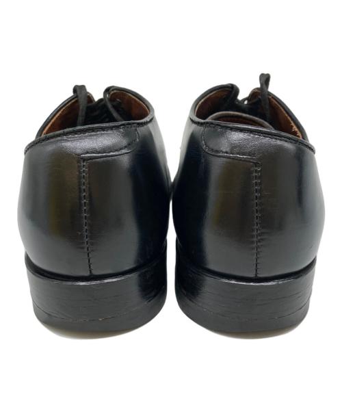 Alden（オールデン）Alden (オールデン) SHIPS (シップス) ミリタリーラスト プレーントゥシューズ ブラック サイズ:6 1/2の古着・服飾アイテム