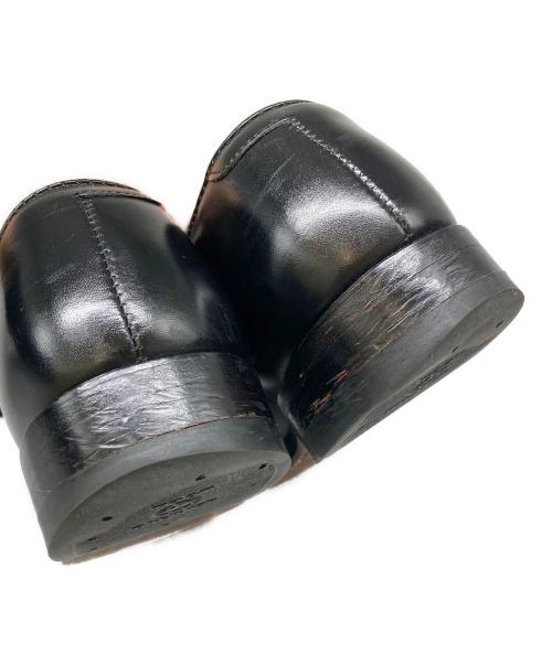 Alden（オールデン）Alden (オールデン) SHIPS (シップス) ミリタリーラスト プレーントゥシューズ ブラック サイズ:6 1/2の古着・服飾アイテム