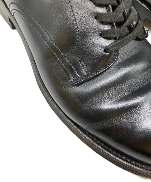 Alden（オールデン）Alden (オールデン) SHIPS (シップス) ミリタリーラスト プレーントゥシューズ ブラック サイズ:6 1/2の古着・服飾アイテム