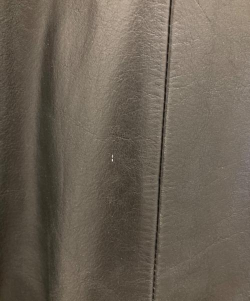 Ron Herman（ロンハーマン）Ron Herman (ロンハーマン) ノーカラーレザージャケット ブラック サイズ:Sの古着・服飾アイテム