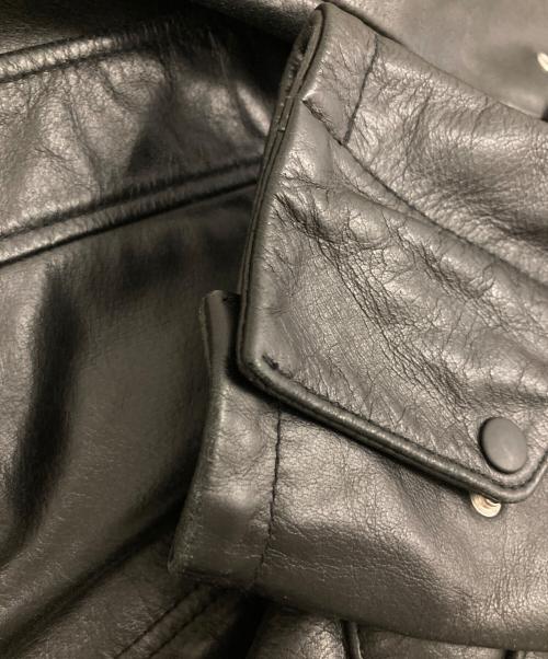 Ron Herman（ロンハーマン）Ron Herman (ロンハーマン) ノーカラーレザージャケット ブラック サイズ:Sの古着・服飾アイテム