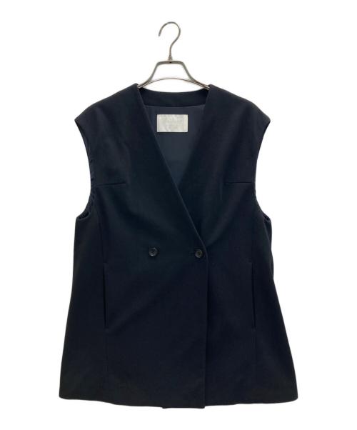 BALLSEY（ボールジィ）BALLSEY (ボールジィ) ドライアムンゼン Vカラージレ ネイビー サイズ:SIZE 38の古着・服飾アイテム