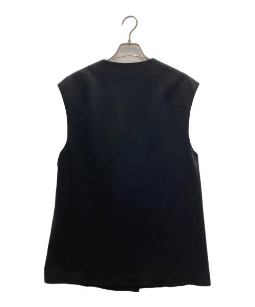 BALLSEY（ボールジィ）BALLSEY (ボールジィ) ドライアムンゼン Vカラージレ ネイビー サイズ:SIZE 38の古着・服飾アイテム