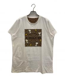 COACH×PEANUTS（コーチ×ピーナッツ）の古着「半袖カットソー」｜ホワイト
