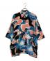 MM6 Maison Margiela（エムエムシックスメゾンマルジェラ）の古着「総柄シャツ」｜ブルー