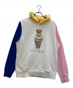 POLO RALPH LAURENポロ・ラルフローレン）の古着「プルオーバーパーカー」｜ホワイト