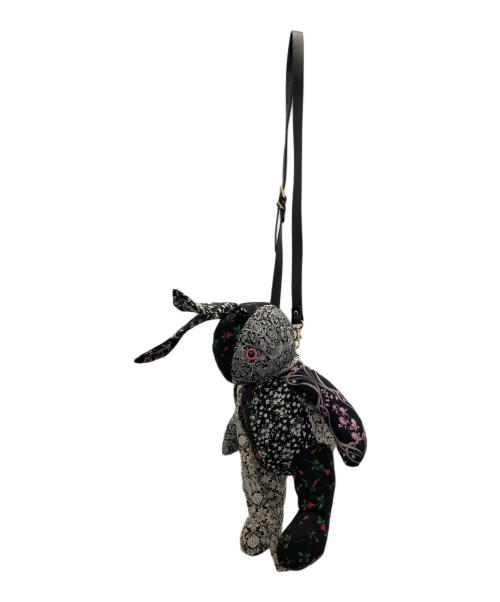 rurumu（ルルムウ）rurumu (ルルムウ) odekake usa-bag ブラックの古着・服飾アイテム