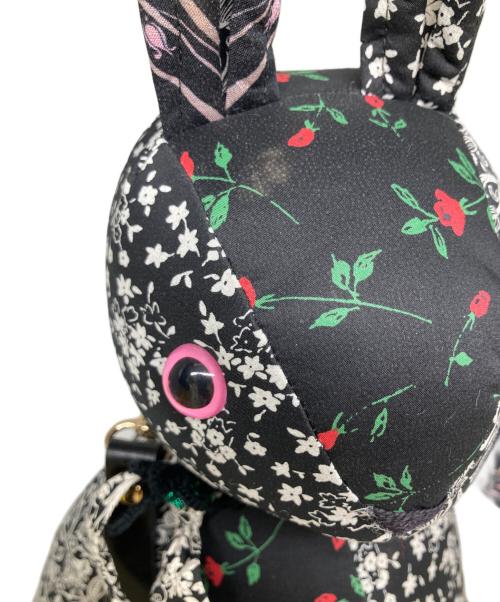 rurumu（ルルムウ）rurumu (ルルムウ) odekake usa-bag ブラックの古着・服飾アイテム
