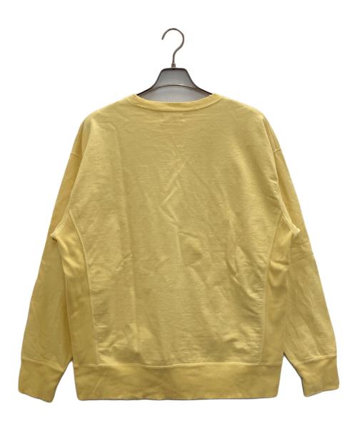 Ron Herman（ロンハーマン）Ron Herman (ロンハーマン) ヴィンテージ加工スウェットトレーナー イエロー サイズ:Lの古着・服飾アイテム