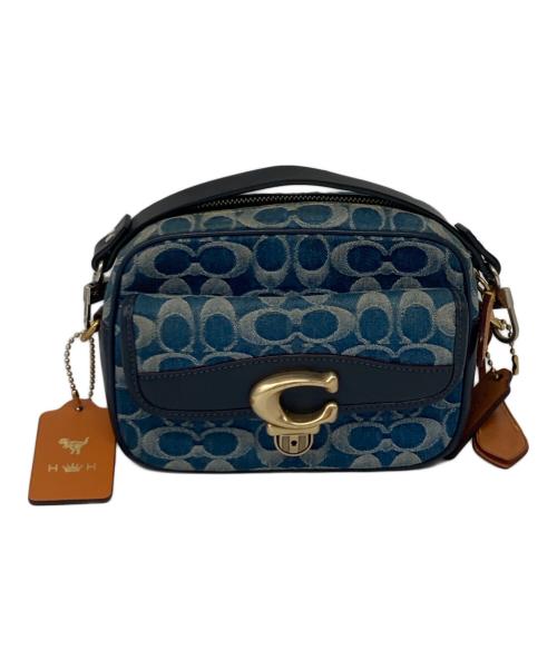 COACH（コーチ）COACH (コーチ) ストゥディオ カメラ バッグ 18 シグネチャー デニム ブルーの古着・服飾アイテム