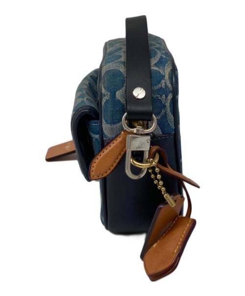 COACH（コーチ）COACH (コーチ) ストゥディオ カメラ バッグ 18 シグネチャー デニム ブルーの古着・服飾アイテム
