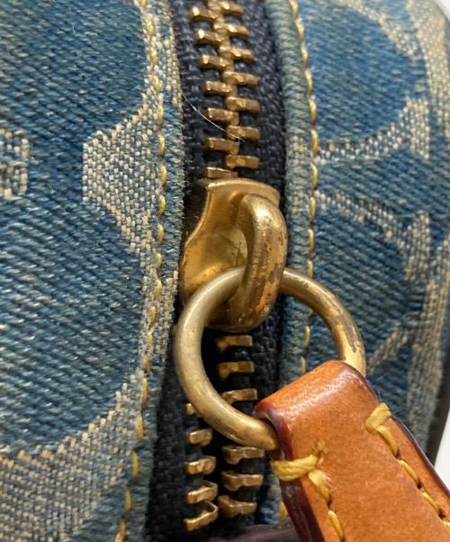 COACH（コーチ）COACH (コーチ) ストゥディオ カメラ バッグ 18 シグネチャー デニム ブルーの古着・服飾アイテム