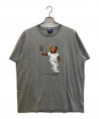 POLO RALPH LAURENポロ・ラルフローレン）の古着「ポロベアプリントTシャツ」｜グレー