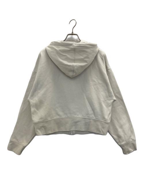Calvin Klein Jeans（カルバンクラインジーンズ）Calvin Klein Jeans (カルバンクラインジーンズ) ロングスリーブアーカイブロゴパーカー ホワイト サイズ:Ｍの古着・服飾アイテム