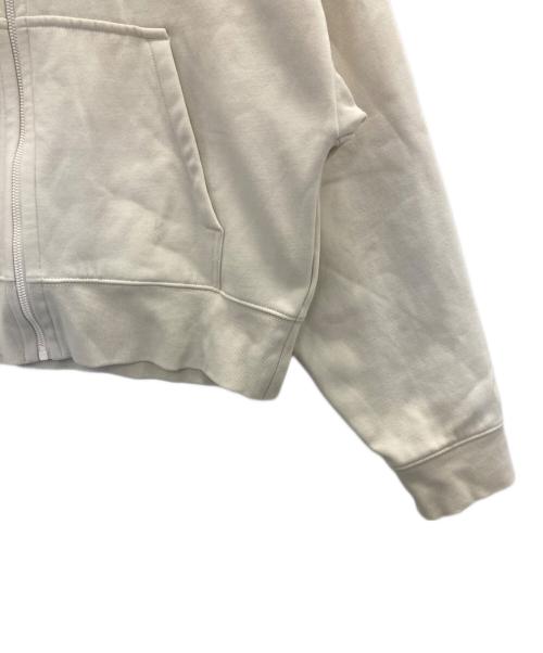 Calvin Klein Jeans（カルバンクラインジーンズ）Calvin Klein Jeans (カルバンクラインジーンズ) ロングスリーブアーカイブロゴパーカー ホワイト サイズ:Ｍの古着・服飾アイテム