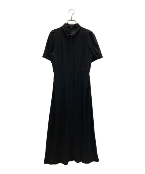 theory（セオリー）theory (セオリー) ロングシャツドレス ブラック サイズ:00の古着・服飾アイテム
