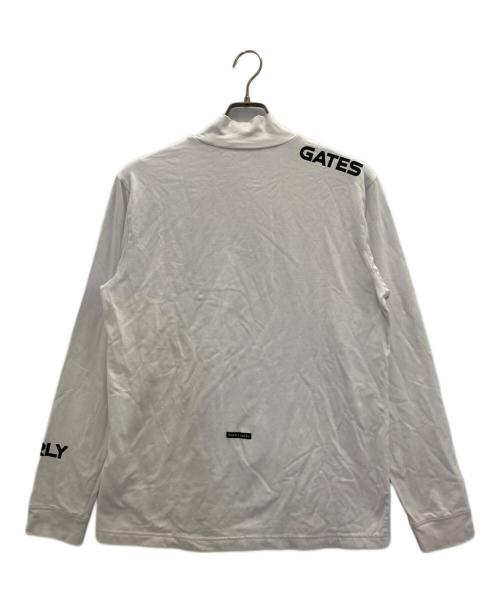 PEARLY GATES（パーリーゲイツ）PEARLY GATES (パーリーゲイツ) ハイネックカットソー ホワイト サイズ:6の古着・服飾アイテム