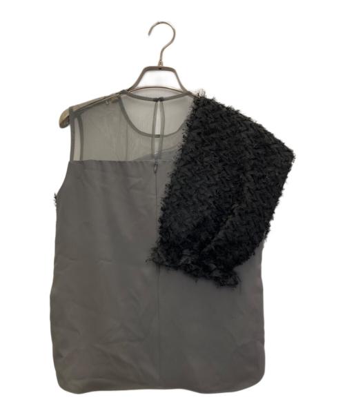 lerure（リルアー）lerure (リルアー) ノースリーブブラウス グレー サイズ:Sの古着・服飾アイテム