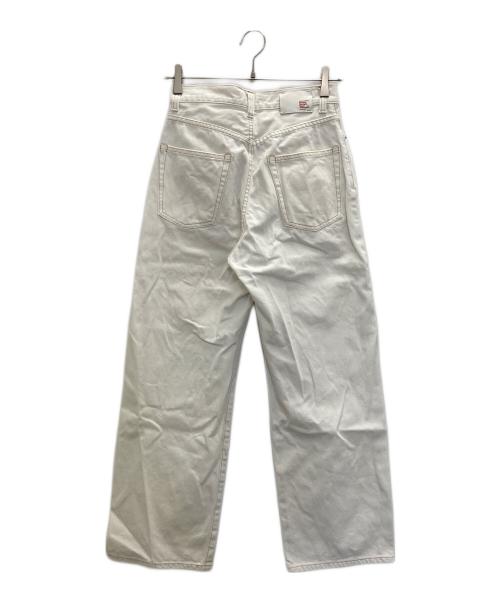 JOHNBULL（ジョンブル）Johnbull (ジョンブル) 11.5oz デニム ワイドジーンズ ホワイト サイズ:26の古着・服飾アイテム