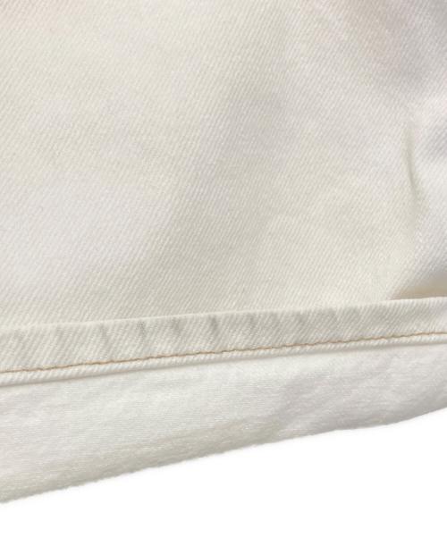 JOHNBULL（ジョンブル）Johnbull (ジョンブル) 11.5oz デニム ワイドジーンズ ホワイト サイズ:26の古着・服飾アイテム