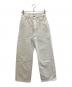 Johnbull（ジョンブル）の古着「11.5oz デニム ワイドジーンズ」｜ホワイト