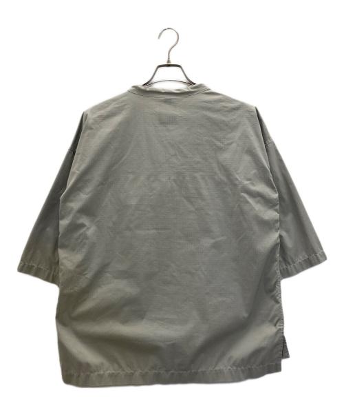 and wander（アンドワンダー）and wander (アンドワンダー) リップストッププルオーバー グレー サイズ:00の古着・服飾アイテム
