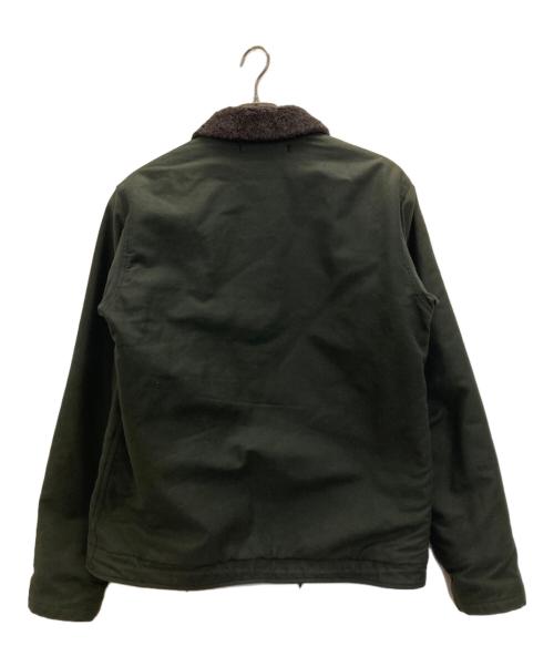 BUZZ RICKSON'S（バズリクソンズ）Buzz Rickson's (バズリクソンズ) デッキジャケット グリーン サイズ:Lの古着・服飾アイテム