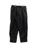 BURLAP OUTFITTERバーラップアウトフィッター）の古着「ナイロンパンツ」｜ブラック