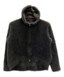 Gabardine K.T（ギャバシンケーティー）の古着「マイクロナイロンフェザーヤーン パーカ」｜グレー