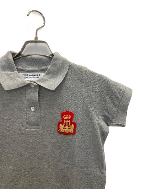 COMME des GARCONS COMME des GARCONS（コムデギャルソン コムデギャルソン）COMME des GARCONS COMME des GARCONS (コムデギャルソン コムデギャルソン) ポロシャツ グレー サイズ:SIZESSの古着・服飾アイテム
