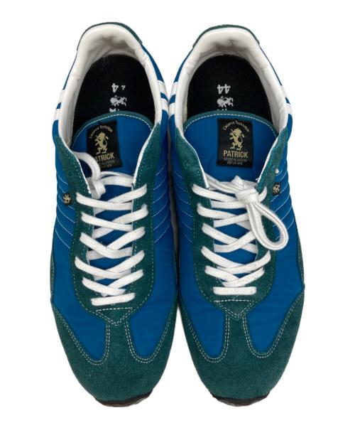 PATRICK（パトリック）PATRICK (パトリック) STADIUM ローカットスニーカー ブルー×グリーン サイズ:SIZE44の古着・服飾アイテム