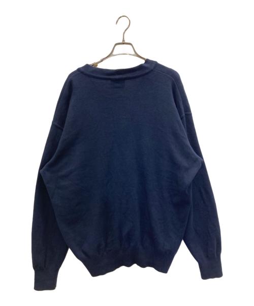 royalmer（ロワイヤルメール）royalmer (ロワイヤルメール) コットンカーディガン ネイビー サイズ:Lの古着・服飾アイテム