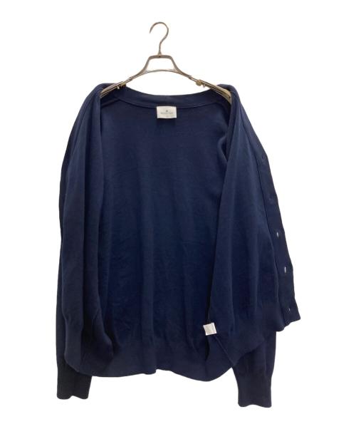 royalmer（ロワイヤルメール）royalmer (ロワイヤルメール) コットンカーディガン ネイビー サイズ:Lの古着・服飾アイテム
