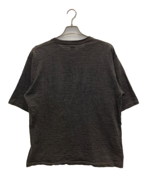 BATONER（バトナ―）BATONER (バトナ―) SUMMER WOOL T-SHIRT ブラウン サイズ:3の古着・服飾アイテム