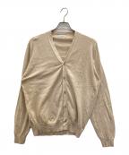 JOHN SMEDLEYジョンスメドレー）の古着「SEA ISLAND COTTON カーディガン」｜ベージュ