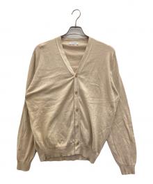 JOHN SMEDLEY（ジョンスメドレー）の古着「SEA ISLAND COTTON カーディガン」｜ベージュ