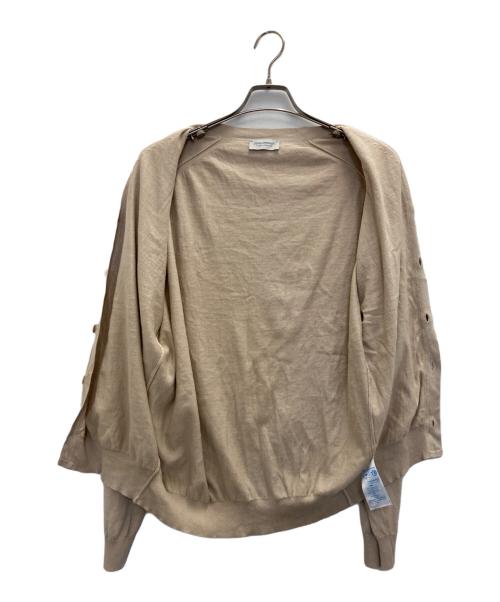 JOHN SMEDLEY（ジョンスメドレー）JOHN SMEDLEY (ジョンスメドレー) SEA ISLAND COTTON カーディガン ベージュ サイズ:Lの古着・服飾アイテム