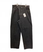 NIKKI essential piecesニッキ エッセンシャルピーシーズ）の古着「Ni Organic Cotton Denim 5Poket」｜ブラック