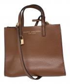 MARC JACOBSマークジェイコブス）の古着「THE GRIND MINI TOTE BAG」｜ブラウン