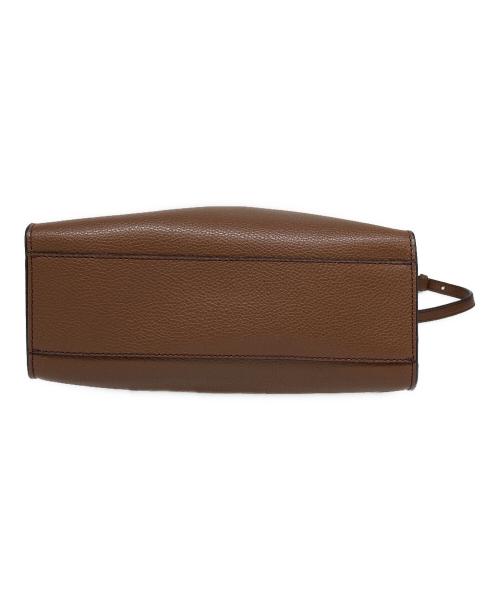 MARC JACOBS（マークジェイコブス）MARC JACOBS (マークジェイコブス) THE GRIND MINI TOTE BAG ブラウンの古着・服飾アイテム