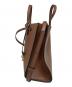 MARC JACOBS (マークジェイコブス) THE GRIND MINI TOTE BAG ブラウン：9000円