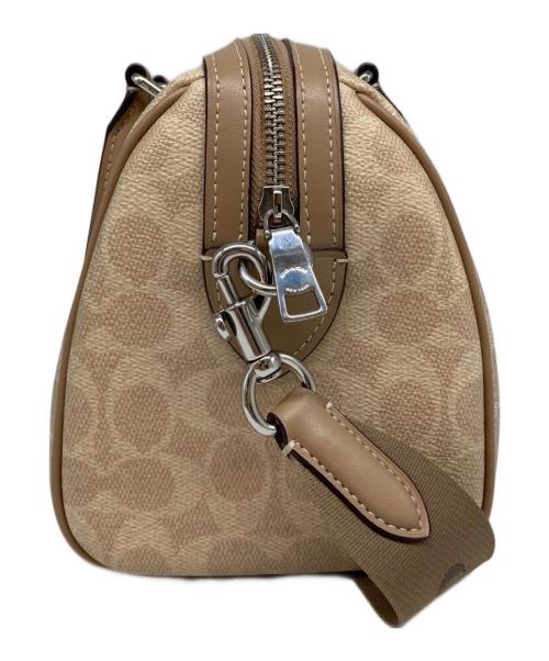 COACH（コーチ）COACH (コーチ) ローアン サッチェルバッグ ベージュの古着・服飾アイテム