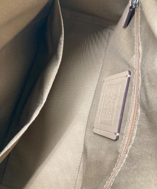 COACH（コーチ）COACH (コーチ) ローアン サッチェルバッグ ベージュの古着・服飾アイテム