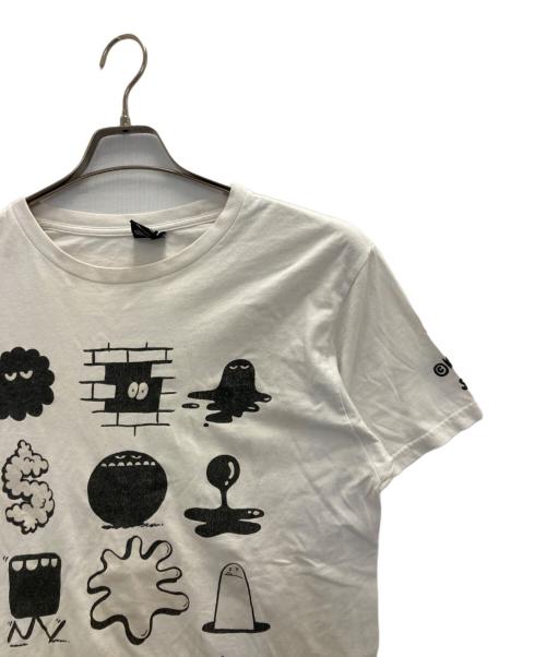 stussy（ステューシー）stussy (ステューシー) KLYONS (ケヴィン・ライオンズ) プリントTシャツ ホワイト サイズ:Mの古着・服飾アイテム