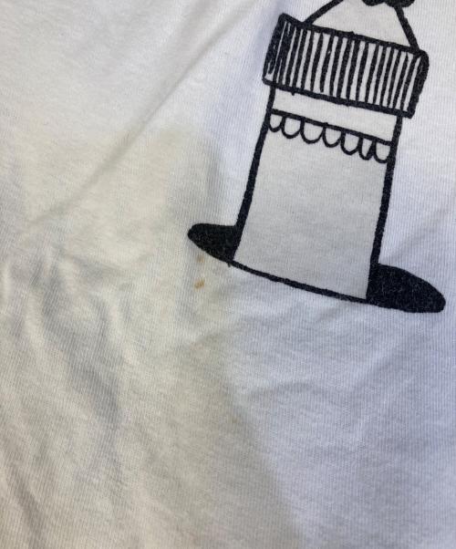 stussy（ステューシー）stussy (ステューシー) KLYONS (ケヴィン・ライオンズ) プリントTシャツ ホワイト サイズ:Mの古着・服飾アイテム