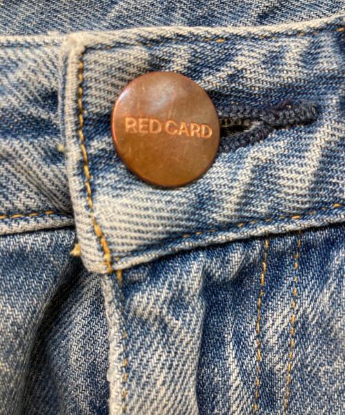 RED CARD（レッドカード）RED CARD (レッドカード) MMN (エムエムエヌ) ジャズ テーパードデニムパンツ インディゴ サイズ:23の古着・服飾アイテム