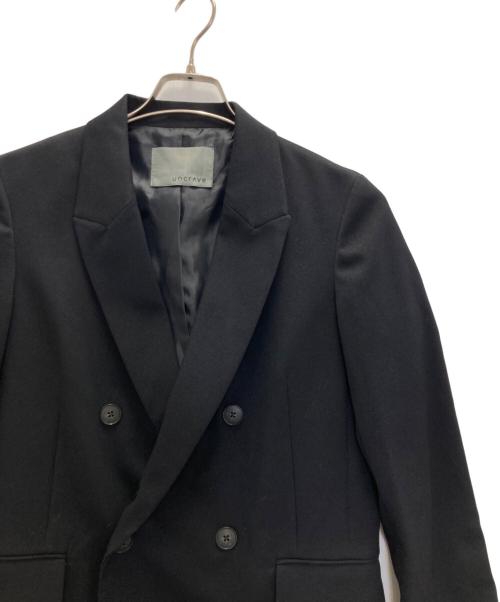 uncrave（アンクレイヴ）uncrave (アンクレイヴ) ウォッシャブルウールライクツイル ジャケット ネイビー サイズ:1の古着・服飾アイテム
