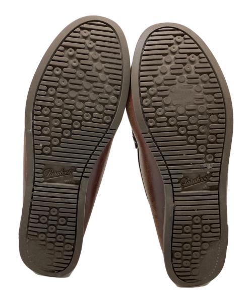 PARABOOT（パラブーツ）PARABOOT (パラブーツ) コインローファー ブラウン サイズ:SIZE ４の古着・服飾アイテム