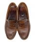 中古・古着 PARABOOT (パラブーツ) コインローファー ブラウン サイズ:SIZE ４：6000円